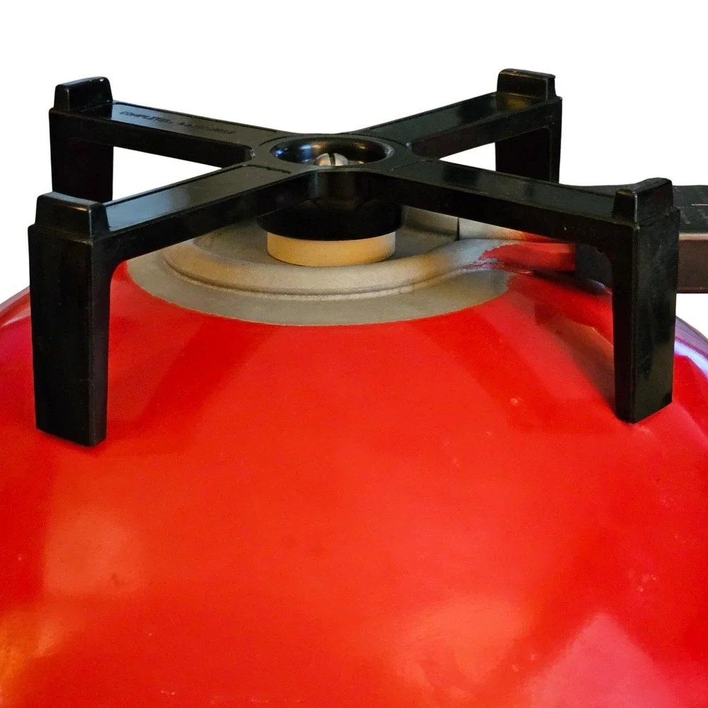 MCM 70s West‎ Bend Electric Wok Red Vintage 5109 1000W Non-Stick 14 Inch Lid USA